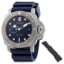 Panerai Submersible BMG-TECH Automatic Blue Dial Mens Watch pam00692
