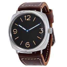 Panerai Radiomir Hand Wind Black Dial Mens Watch pam00721