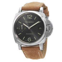 Panerai Luminor Automatic Grey Dial Mens Watch pam00755
