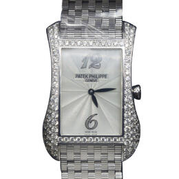 Patek Philippe Gondolo Quartz Diamond Ladies Watch 4972-1g-001