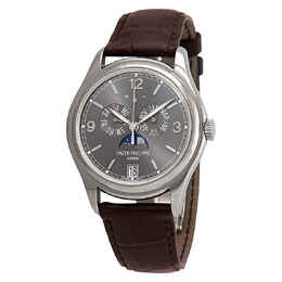 Patek Philippe Complications Automatic Slate Grey Dial Mens Annual Calendar Watch 5146g-010