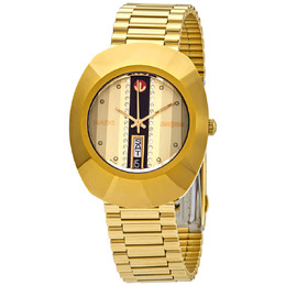 Rado The Original L Automatic Gold Dial Mens Watch r12413343