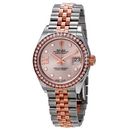 Rolex Lady Datejust Sundust Diamond Dial Ladies Steel and 18ct Jubile Watch 279381snrdj