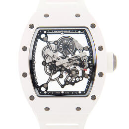 Richard Mille RM 055 Bubba Watson Hand Wind Mens Watch rm055 white
