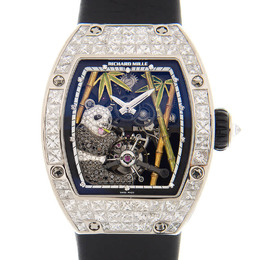 Richard Mille Diamond Tourbillon Panda Mens Watch rm26-01