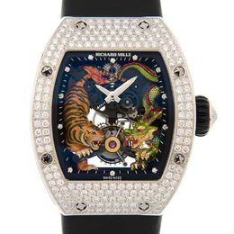 Richard Mille Tourbillon Tiger And Dragon Ladies Watch rm51-01