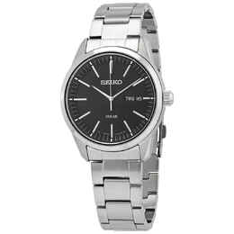 Seiko Conceptual Black Dial Mens Watch sne527