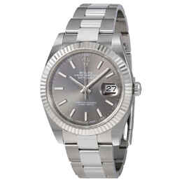 Rolex Datejust Dark Rhodium Automatic Mens Oyster Watch 126334RSO 126334 rso