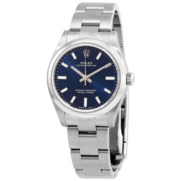 Rolex Oyster Perpetual 31 Automatic Chronometer Blue Dial Ladies Watch 277200blso