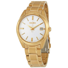 Seiko Quartz White Dial Mens Watch sur314p1