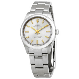 Rolex Oyster Perpetual 31 Automatic Chronometer Silver Dial Ladies Watch 277200sso