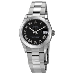 Rolex Datejust 31 Automatic Black Dial Ladies Watch 278240bkro