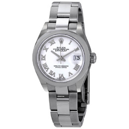 Rolex Lady Datejust Automatic White Dial Ladies Oyster Watch 279160wro