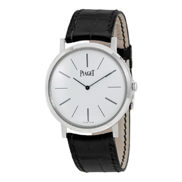Pre-owned Piaget Altiplano Hand Wind White Dial Mens Watch g0a29112