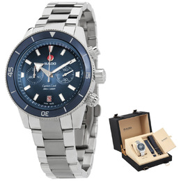 Rado Captain Cook Automatic Blue Dial Mens Watch Model r32145208