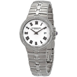 Raymond Weil Parsifal White Dial Ladies Watch 5180-st-00300