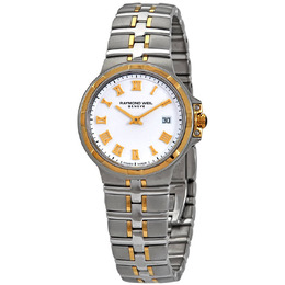 Raymond Weil Parsifal White Dial Ladies Watch 5180-stp-00308