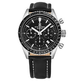 Revue Thommen Aviator Black Dial Mens Watch 17000.6537
