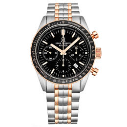 Revue Thommen Aviator Chronograph Automatic Black Dial Mens Watch 17000.6157