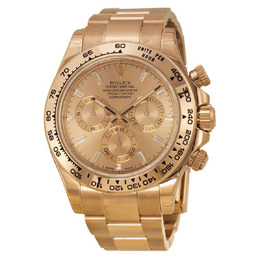Rolex Cosmograph Daytona Pink Gold Dial 18K Everose Gold Oyster Bracelet Automatic Mens Watch 116505pkdo