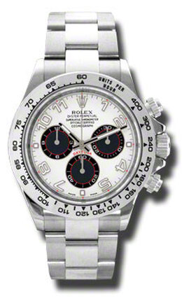 Rolex Cosmograph Daytona Automatic Mens 18 Carat White Gold Oyster Watch 116509wao