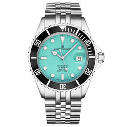 Revue Thommen Diver Automatic Green Dial Mens Watch Model: 17571.2231