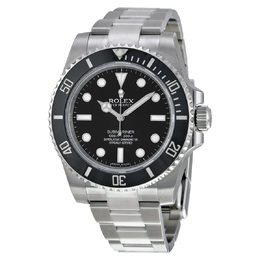 Pre-owned Rolex Submariner Black Dial Mens Watch 114060