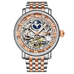 Stuhrling Original Legacy Automatic Rose Dial Two-tone Mens Watch M13565