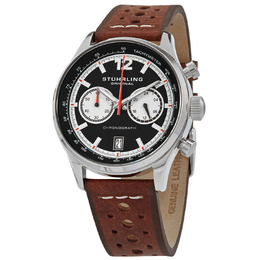 Stuhrling Original Monaco Black Dial Mens Watch M15560