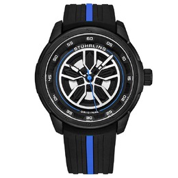 Stuhrling Original Aviator Black Dial Mens Watch M15580