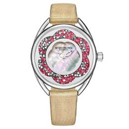 Stuhrling Original Ladies Dress Watch M15591 Silver-tone Dial