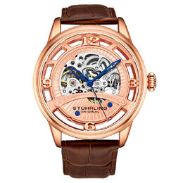 Stuhrling Original Legacy Automatic Rose Gold Dial Mens Watch m16239