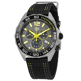 Tag Heuer Formula 1 Chronograph Quartz Grey Dial Mens Watch caz101ag.fc8304