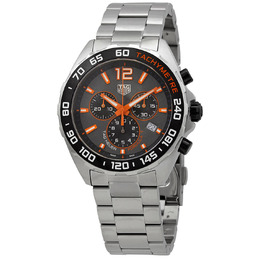 Tag Heuer Formula 1 Chronograph Quartz Grey Dial Mens Watch caz101ah.ba0842