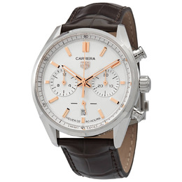 Tag Heuer Chronograph Automatic White Dial Mens Watch cbn2013.fc6483