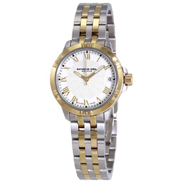 Raymond Weil Tango Quartz White Dial Two-tone Ladies Watch 5960-stp-00308