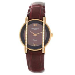 Raymond Weil Othello Quartz Diamond Brown Dial Ladies Watch 12021-gs-00480