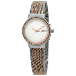 Skagen Freja Crystal White Dial Ladies Watch skw2699