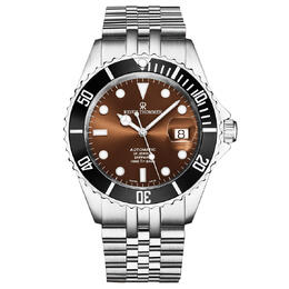Revolution Thommen 17571.2221 Diver Automatic Mens Watch Brown Dial
