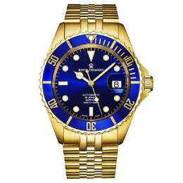 Revue Thommen Diver Automatic Blue Dial Mens Watch 17571.2215