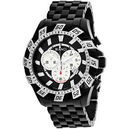 RB70603 Men's Analog Quartz Chronograph Watch with Date Function - Black Dial