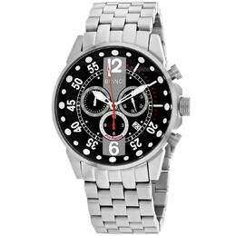 RB70981 Mens Chronograph Quartz Black Dial Watch Messina Series