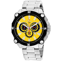 RB71011 Roberto Bianci Enzo Chronograph Quartz Yellow Dial Mens Watch