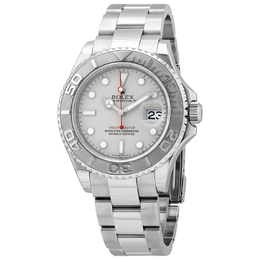 Pre-owned Rolex Yacht-Master Oyster Perpetual 16622 Mens Steel & Platinum Watch