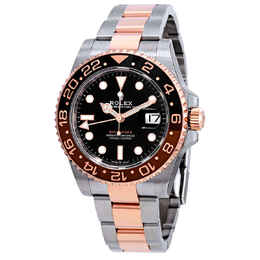 Rolex GMT-Master II ''Root Beer'' Automatic Mens Steel and 18 ct Everose Gold Oyster Watch 126711chnr