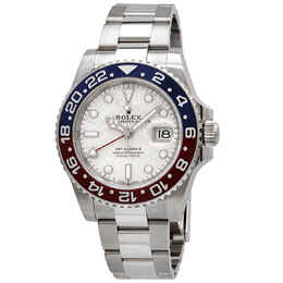 Rolex GMT-Master II Automatic Chronometer Meteorite Dial Pepsi Bezel Watch m126719blro-0002