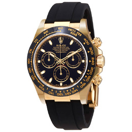 Rolex Cosmograph Daytona Automatic 18K Yellow Gold Mens Watch 116518ln