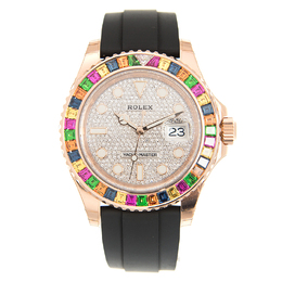 Rolex Yacht-Master Automatic Chronometer Diamond 'HARIBO' Watch 116695 sats