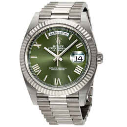Rolex Day-Date Automatic 18 Carat White Gold President Mens Watch 228239gnsrp
