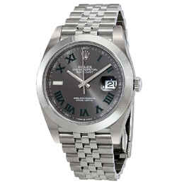 Rolex Datejust 41 Slate Dial Automatic Mens Jubilee Watch 126300gyrj